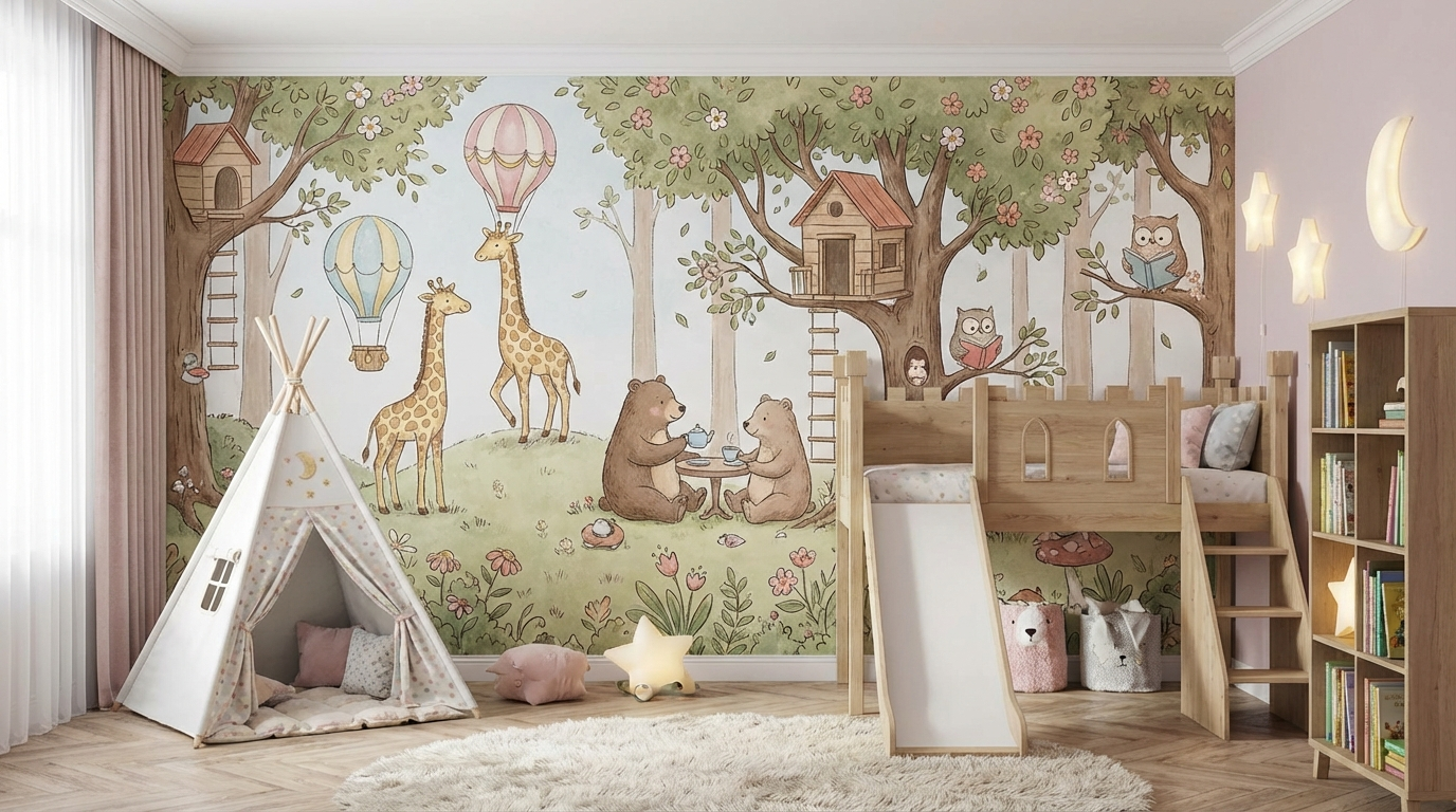 Çocuk Odası Duvar Kağıdı Seçimi: Uzman Önerileri ve Pratik İpuçları