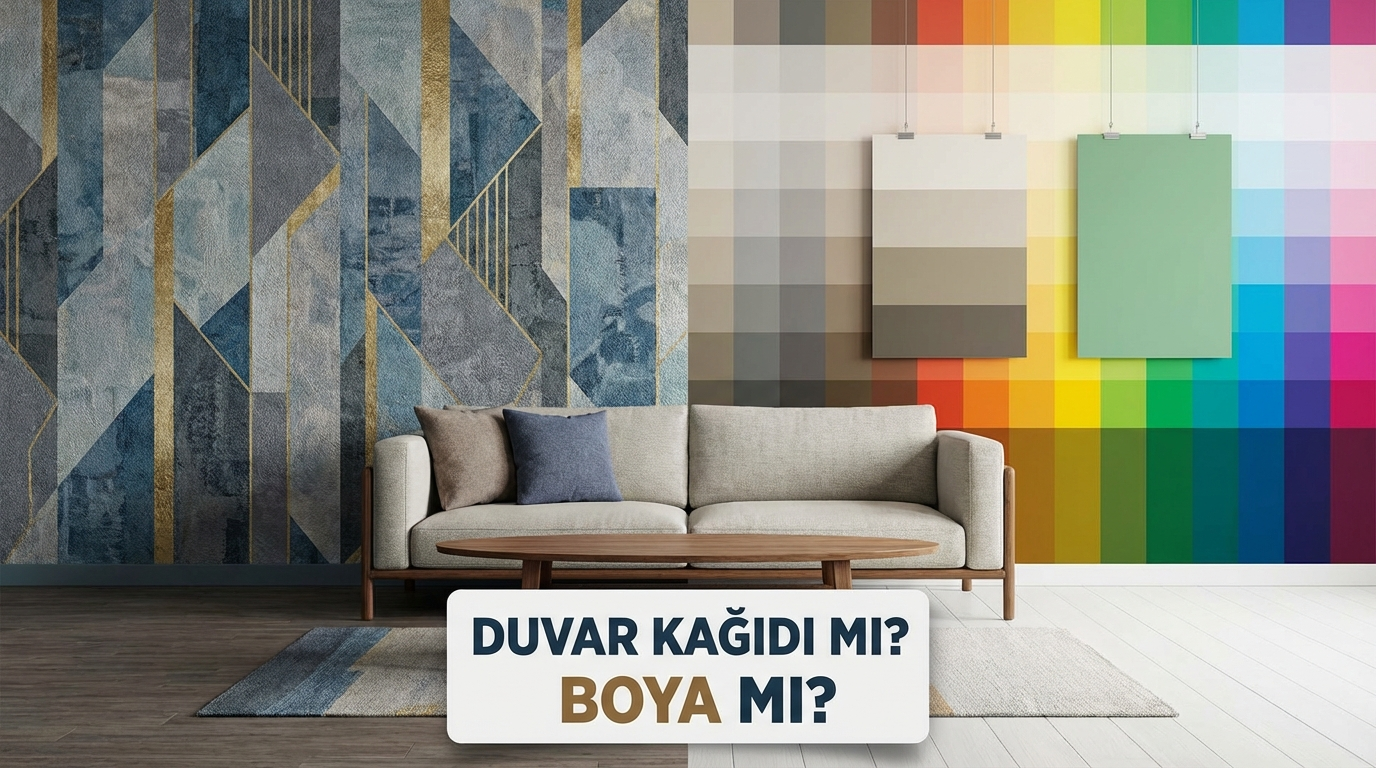Duvar Kağıdı mı, Boya mı? Tüm Farkları ve Doğru Tercihi Yapmanın Yolları