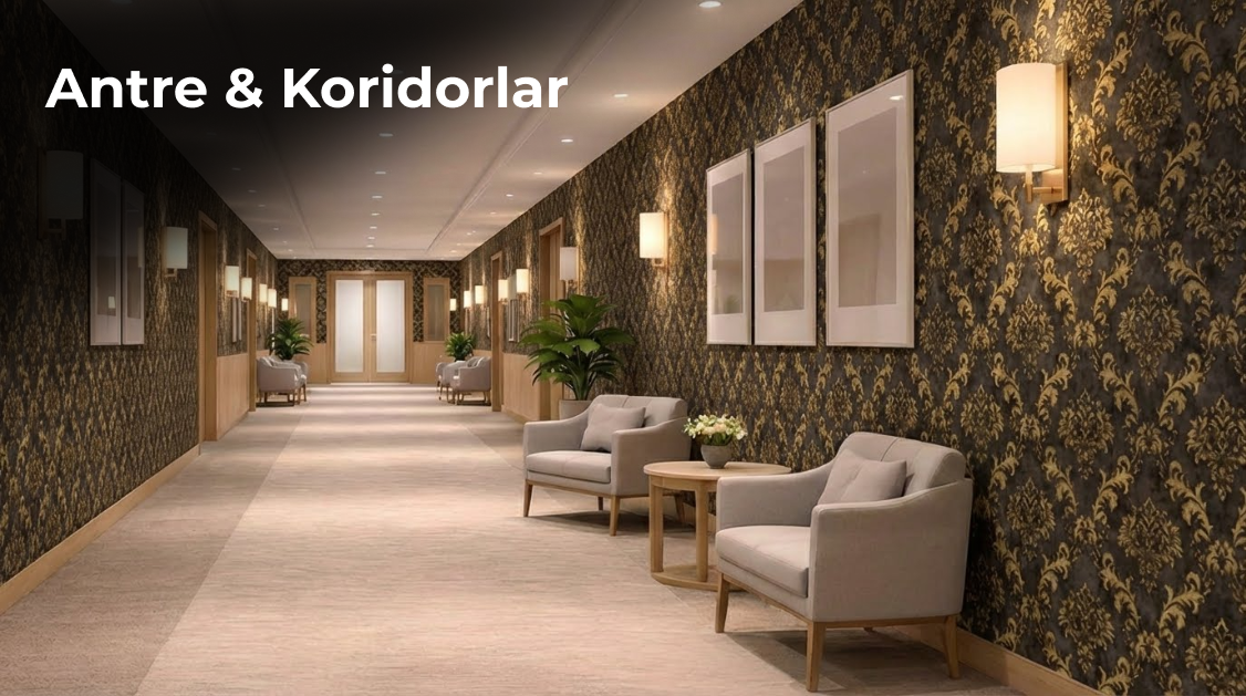 Salon iç mekân projesi